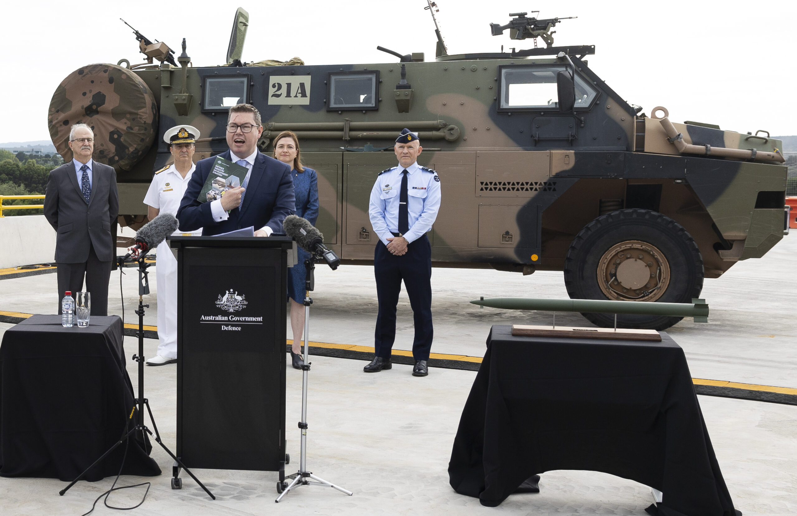 Australia releases strategic master plan for defence industry