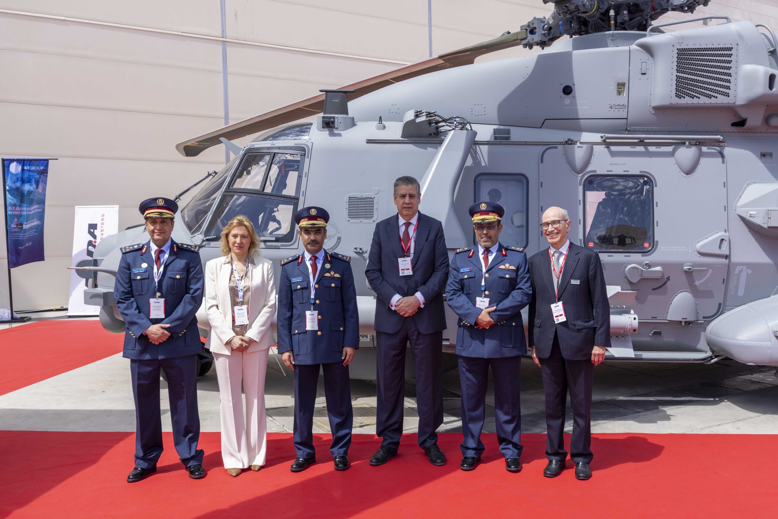 QATAR EMIRI AIR FORCE AND LEONARDO CELEBRATE 2,500 FLIGHT HOURS OF THE NH90 HELICOPTER FLEET
