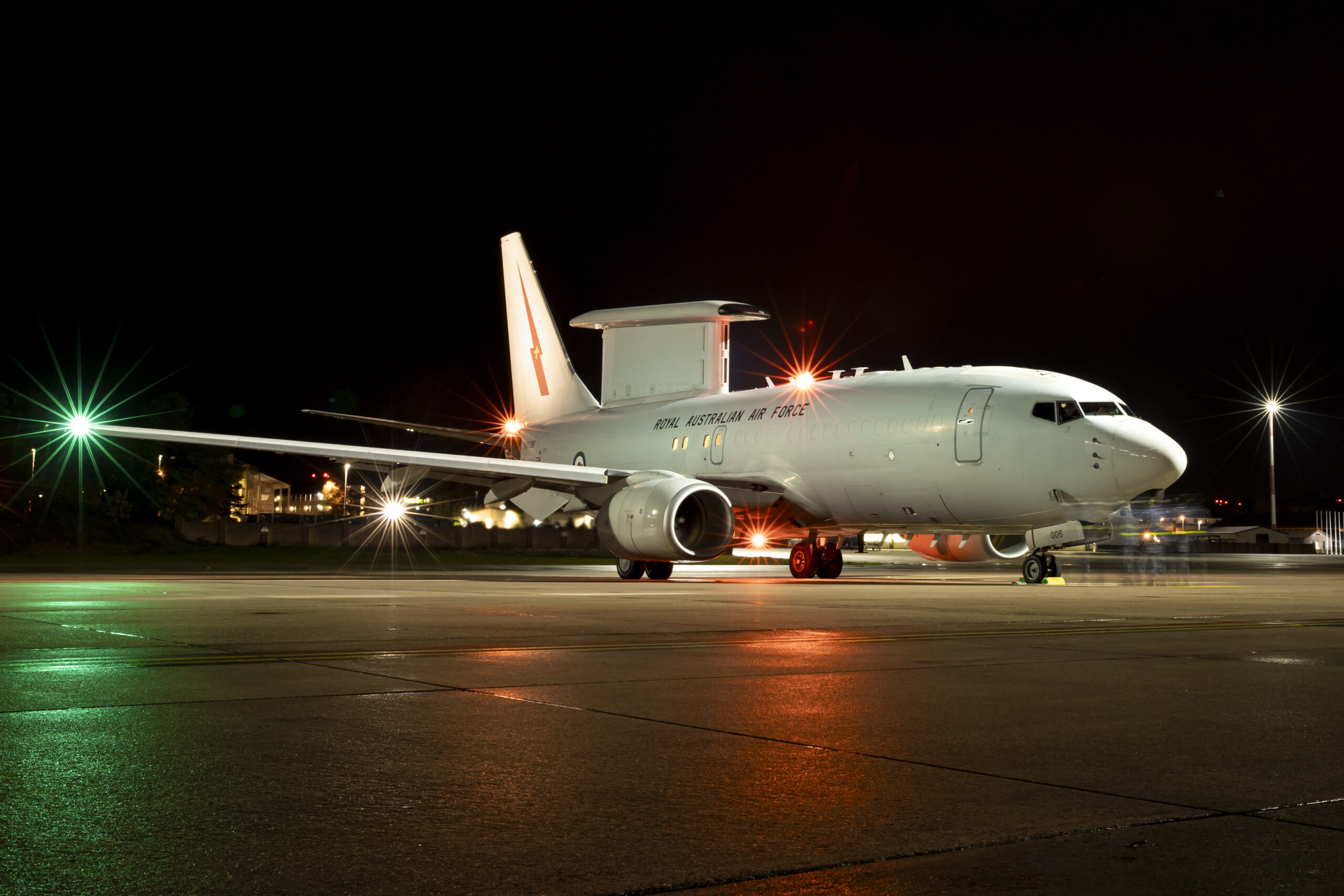 Wedgetail returning from support ops in Europe