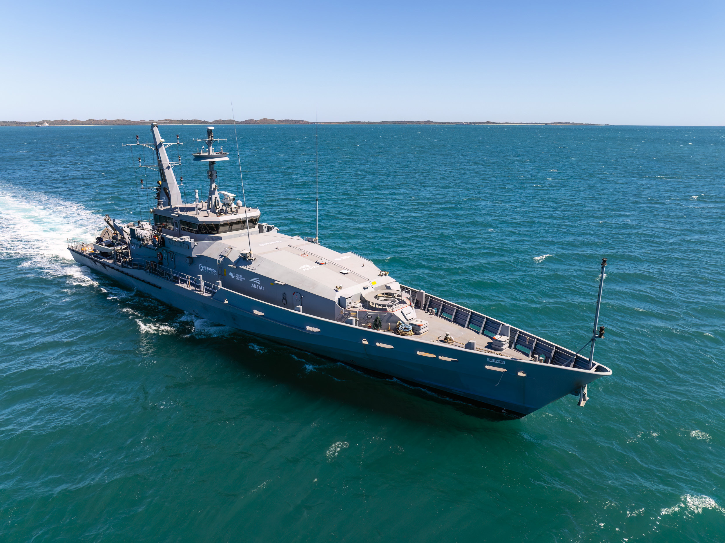 Austal Australia completes sea trials for autonomous RAN patrol boat