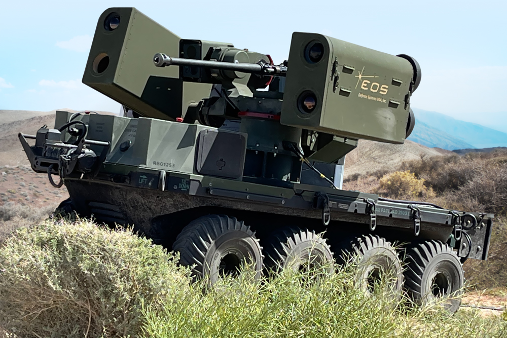 EOS showcases advanced C-UAS capabilities