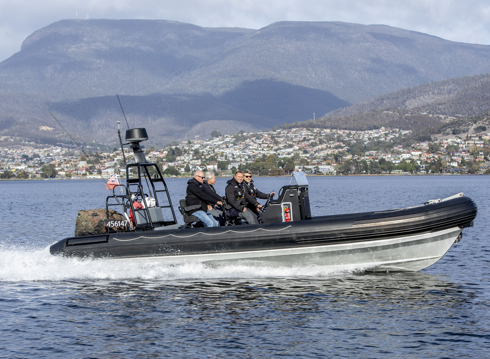 Ukrainian ambassador inspects Sentinel vessels destined for frontlines