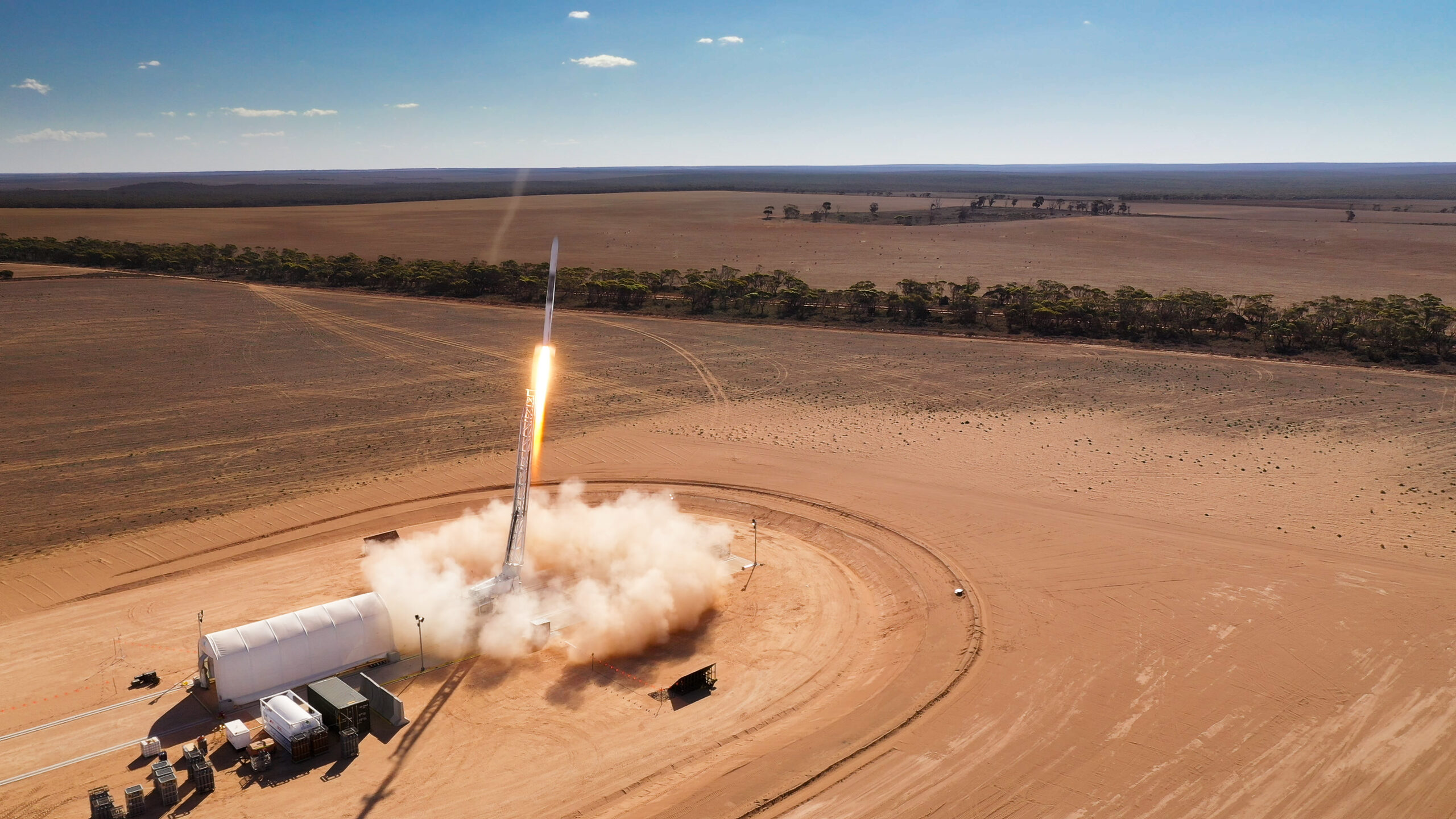 Koonibba Test Range launches large commercial rocket