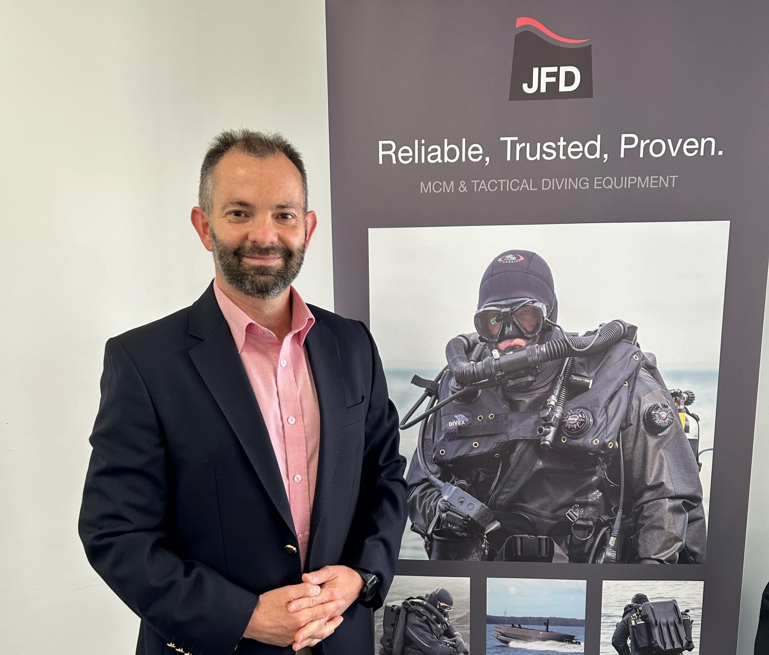 JFD names head of military diving