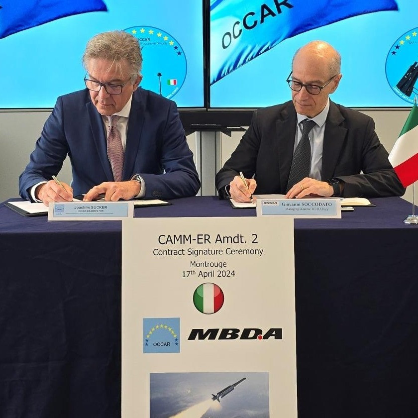 MBDA signs air defence deal based on CAMM-ER with OCCAR