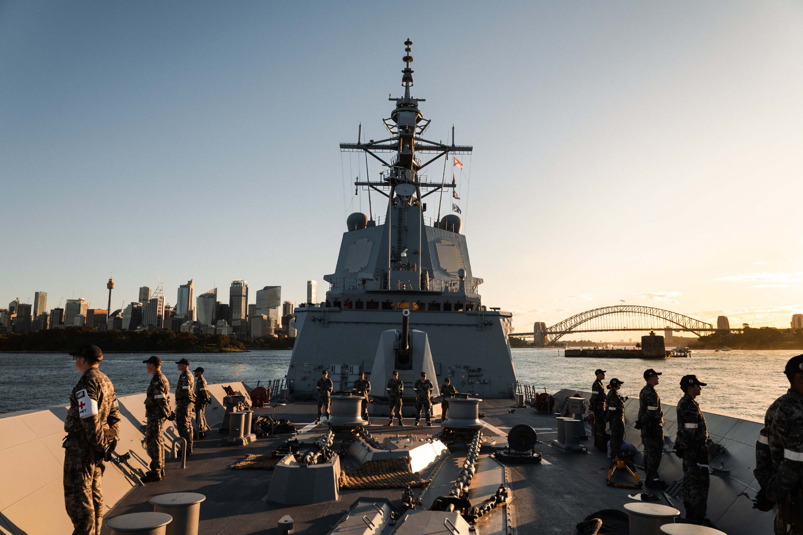HMAS Sydney departs for regional presence deployment