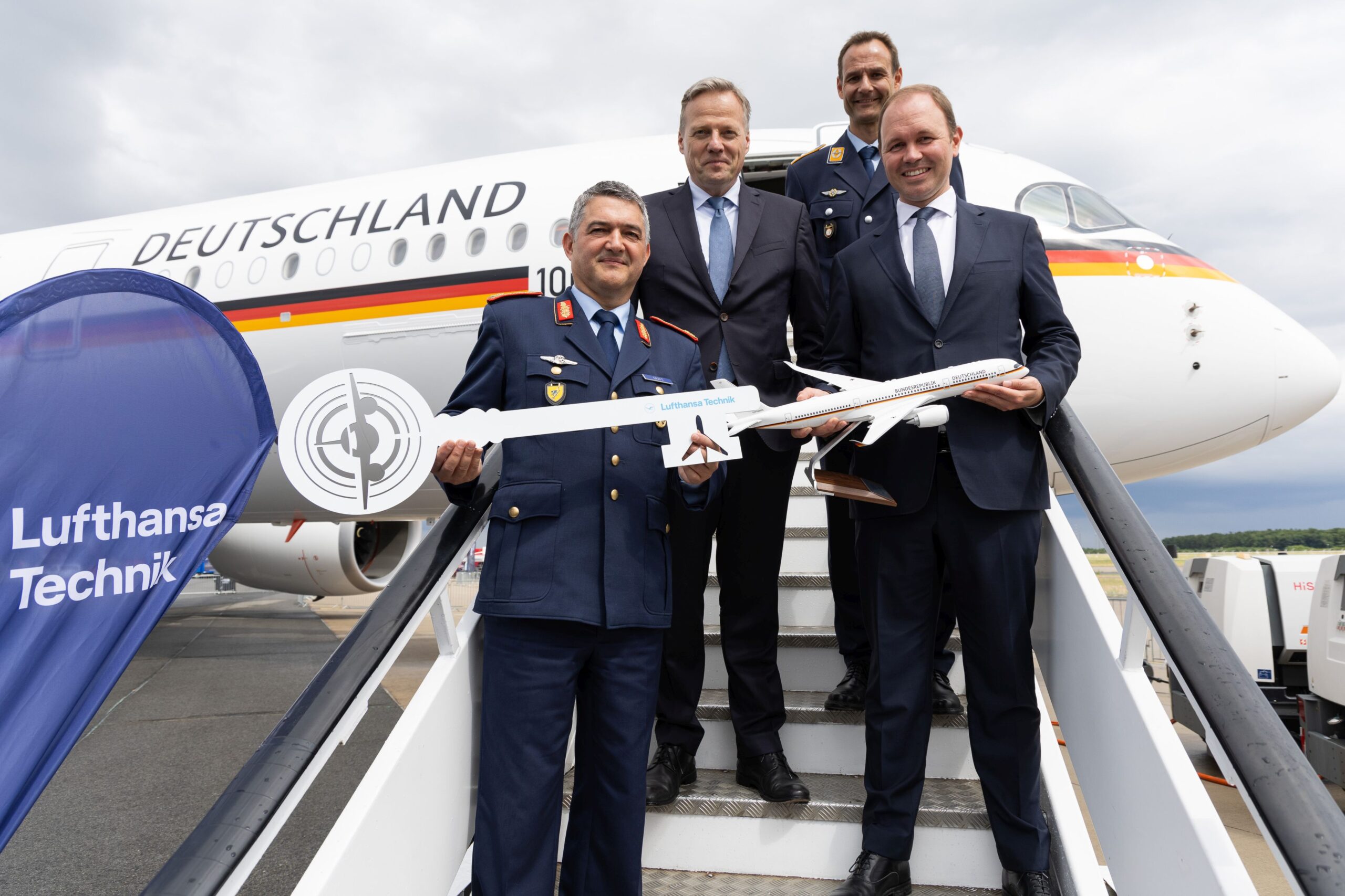 Lufthansa Technik hands over final A350 to German Air Force