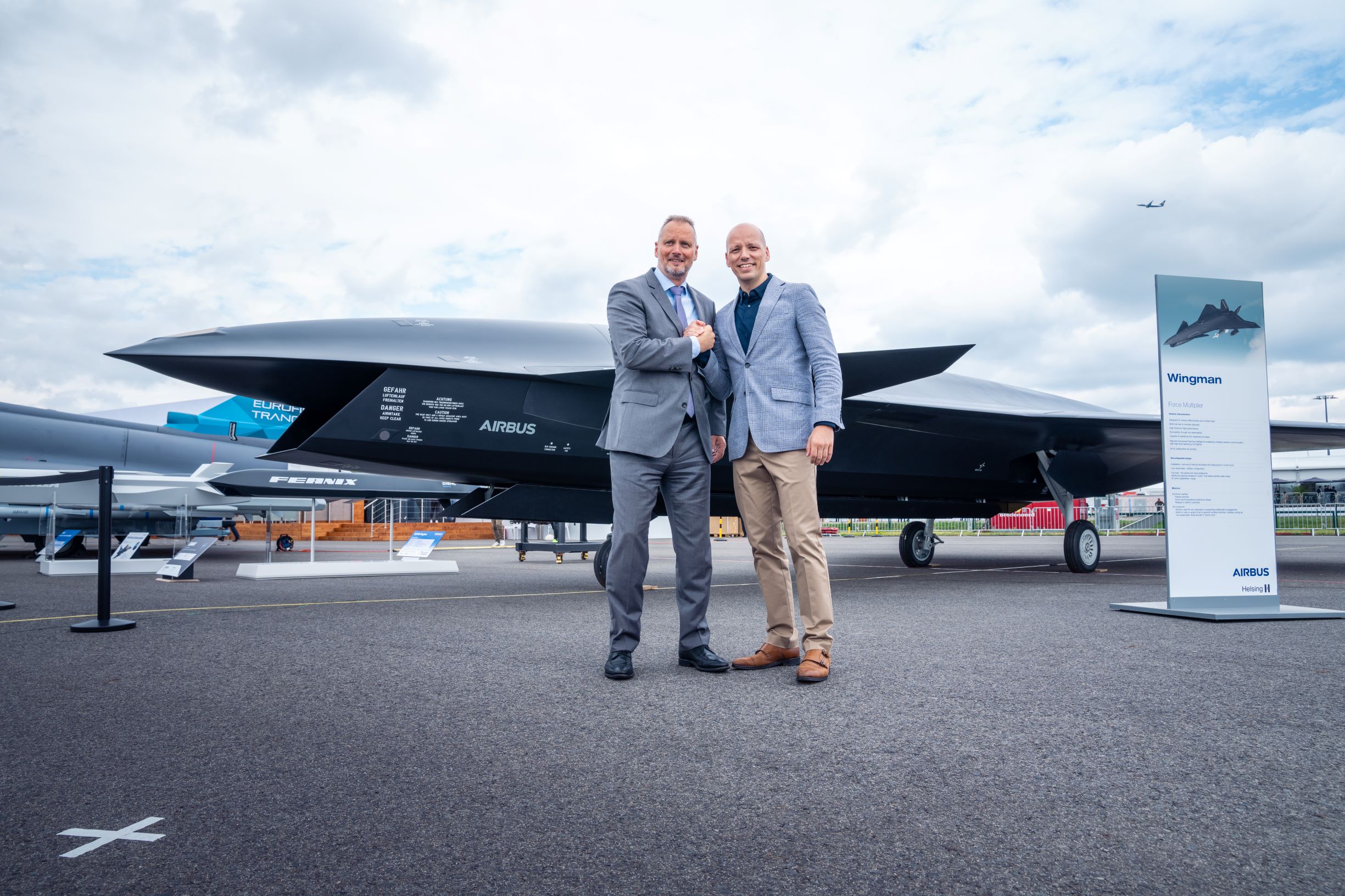 Airbus, Helsing collaborate on AI for Wingman system