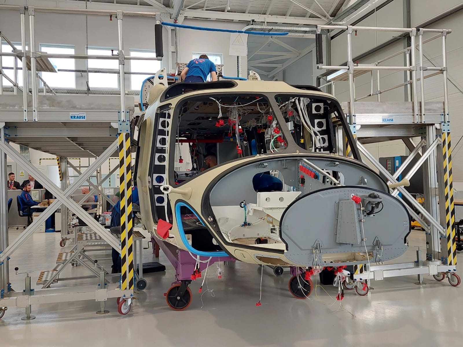 Leonardo opens Polish production line for AW149 helicopters