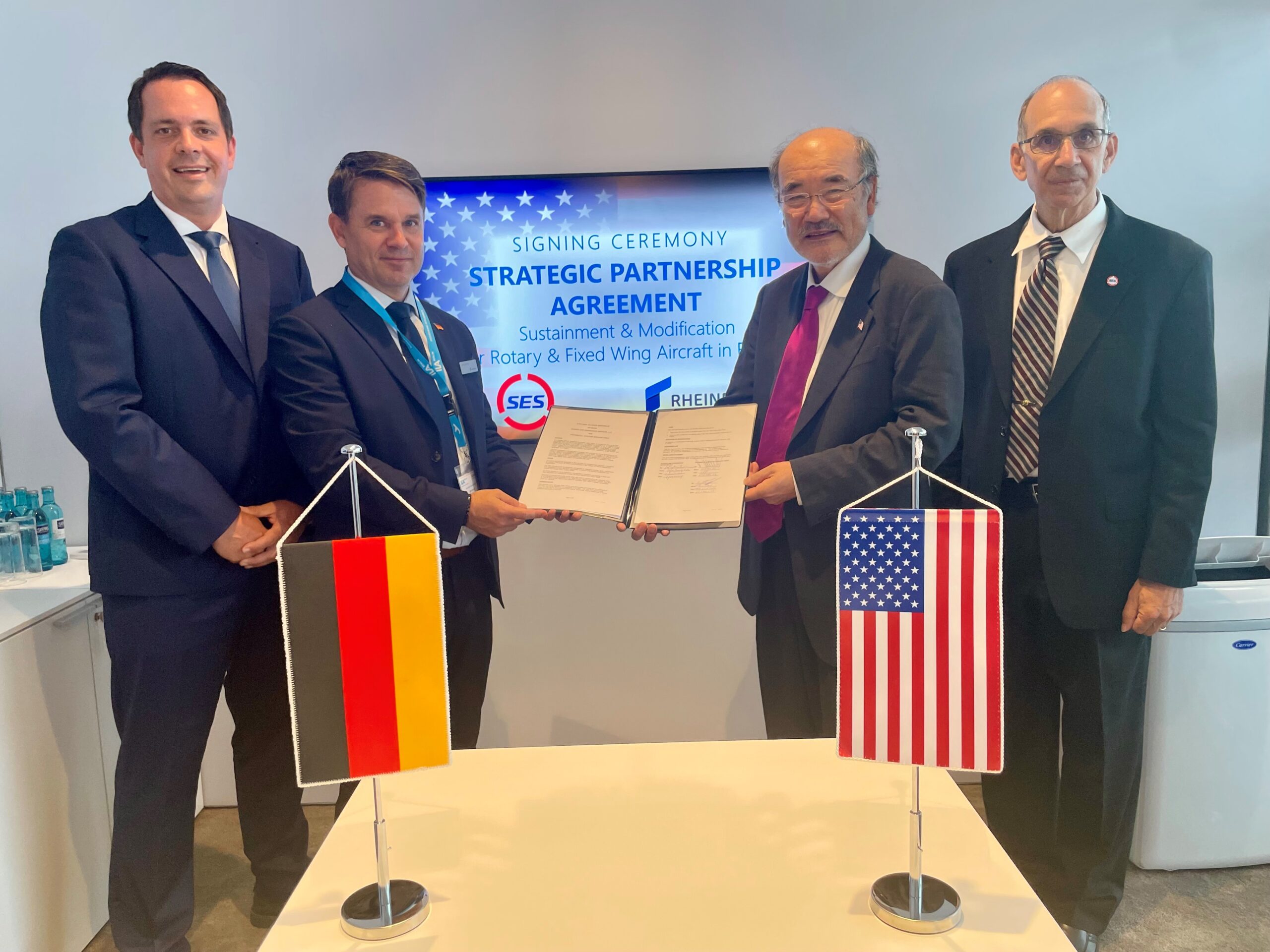 Rheinmetall Aviation Services signs deal with SES for military MRO