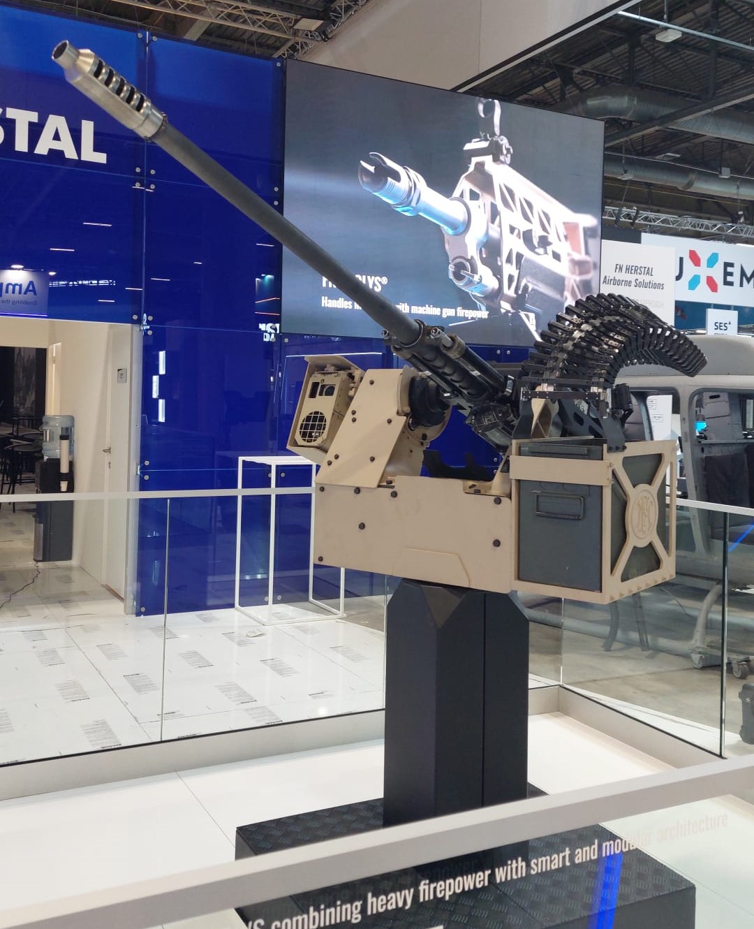 FN Herstal’s deFNder accepts Bushmaster chain gun