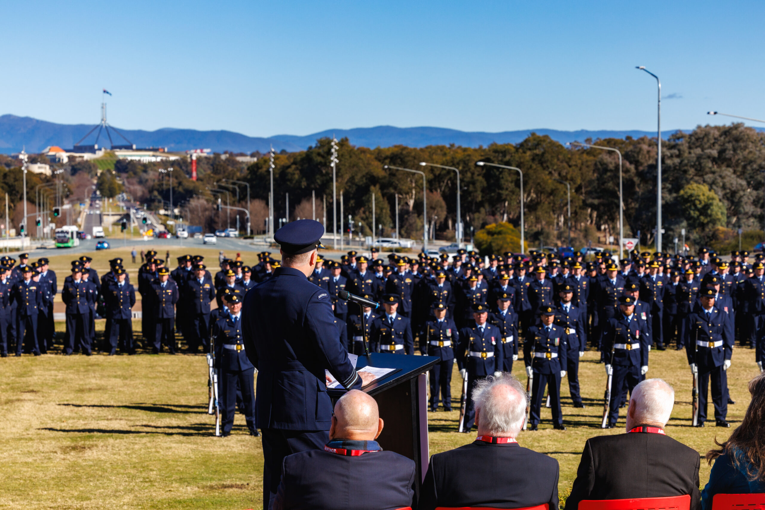 Change of command for Royal Australian Air Force