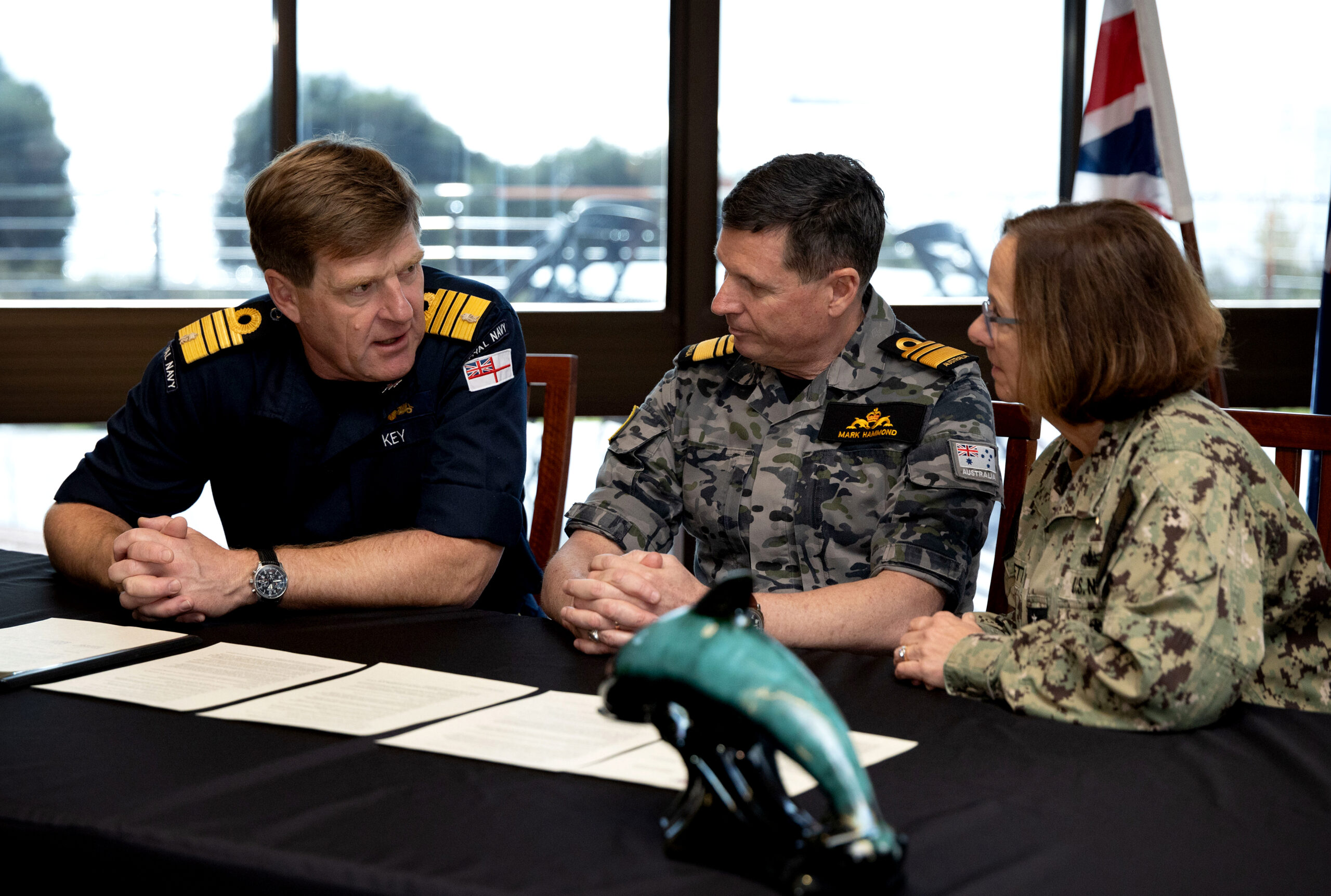 AUKUS Navy chiefs strengthen ties