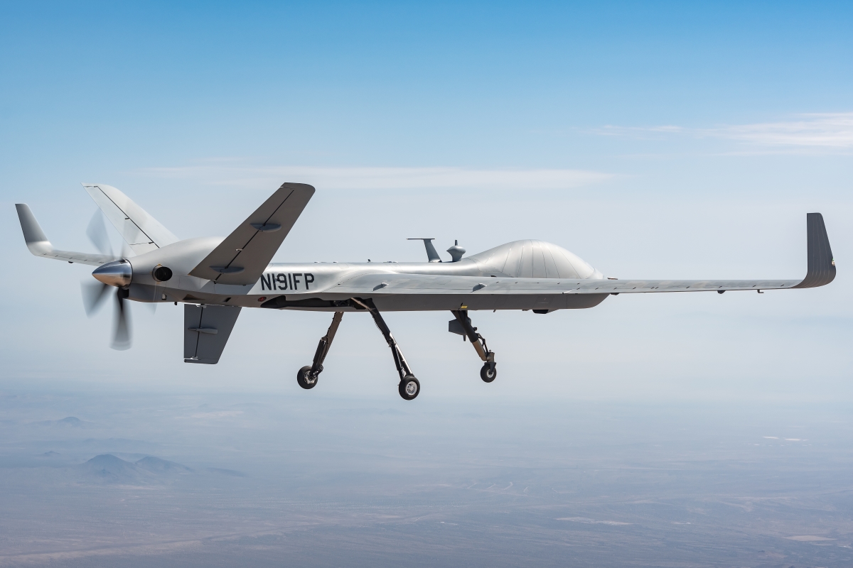 GA-ASI flies MQ-9B with PT6 E-Series engine