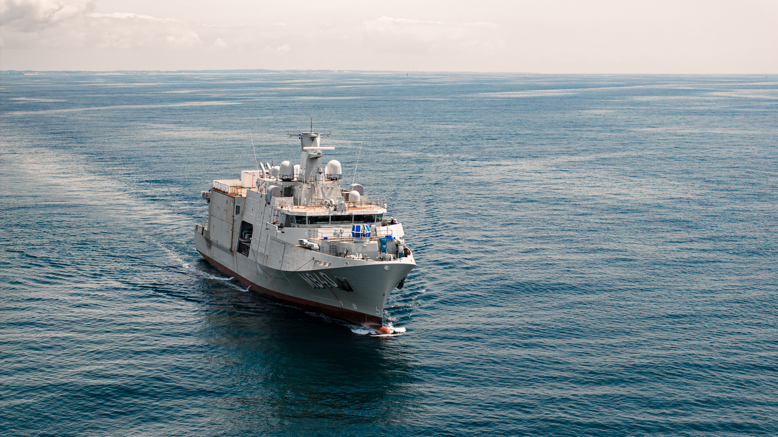 First sea trials begin for Oostende mine countermeasures vessel