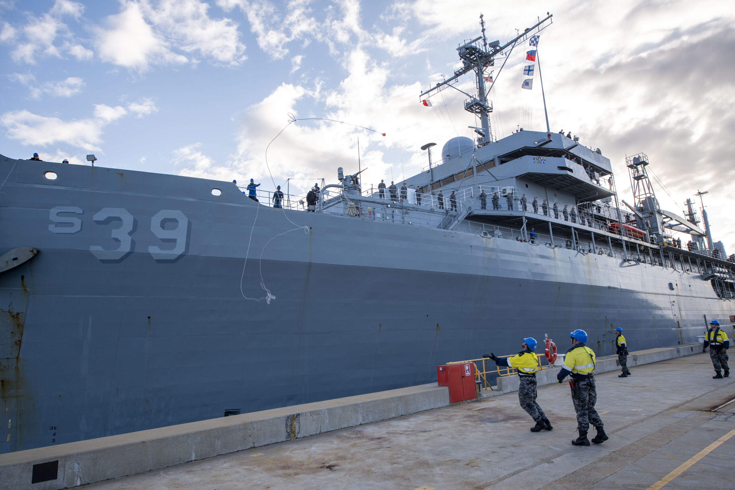 US submarine tender to support AUKUS Pillar 1 milestone