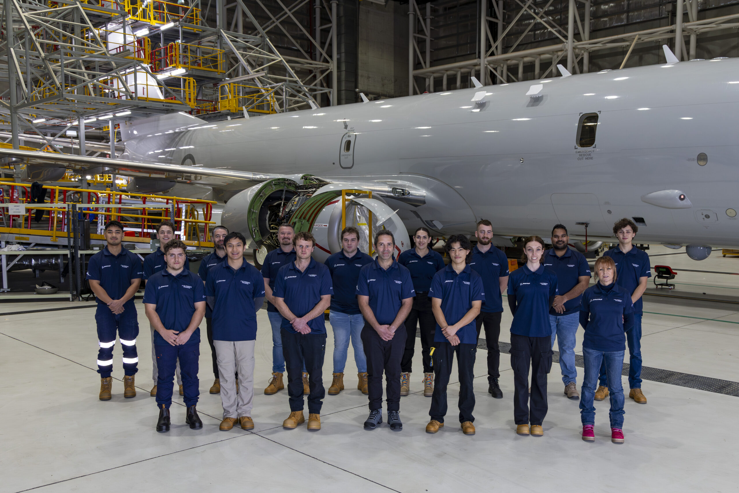 Boeing welcomes 16 trainees to P-8A program