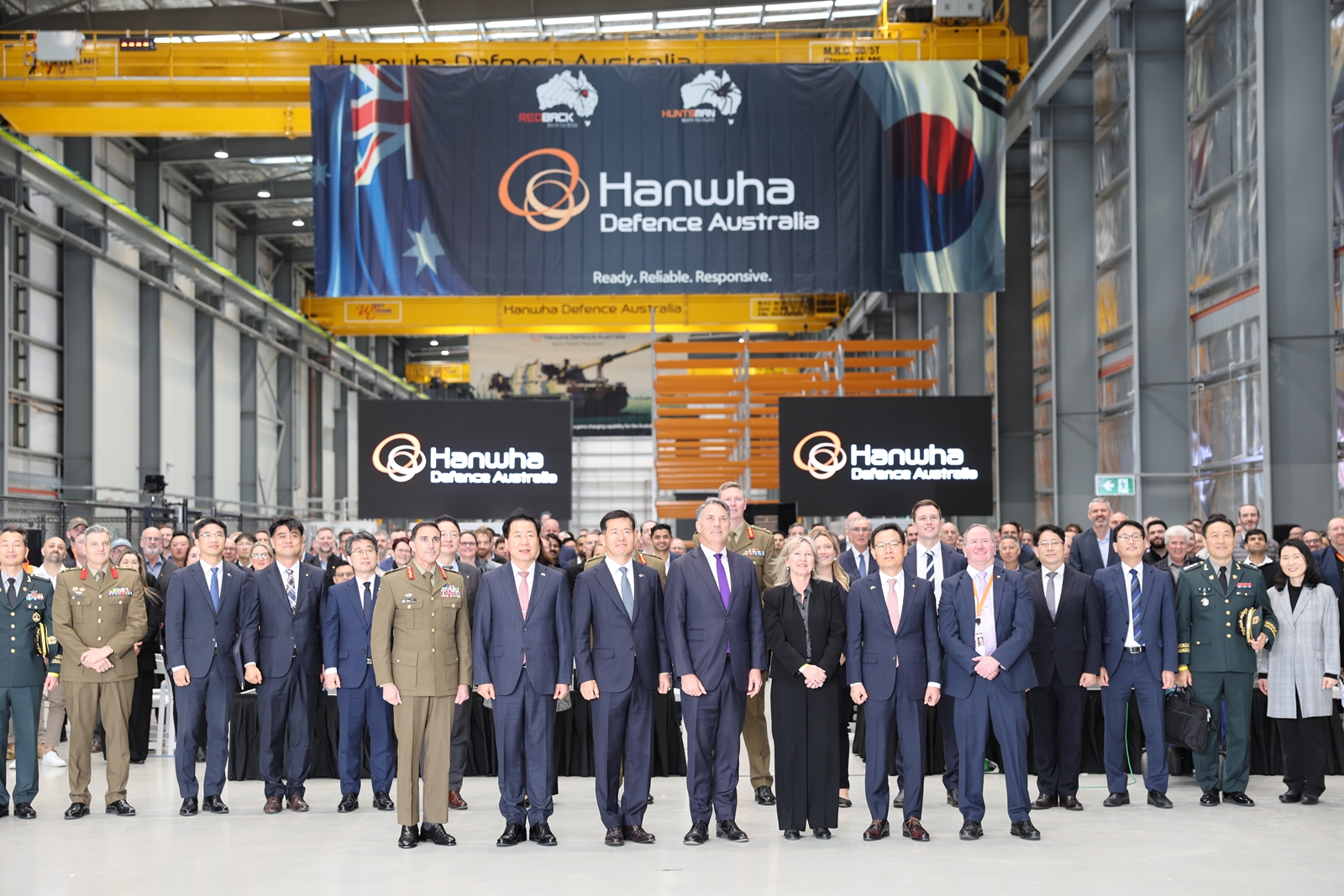 Hanwha Aerospace completes armoured vehicle factory in Australia