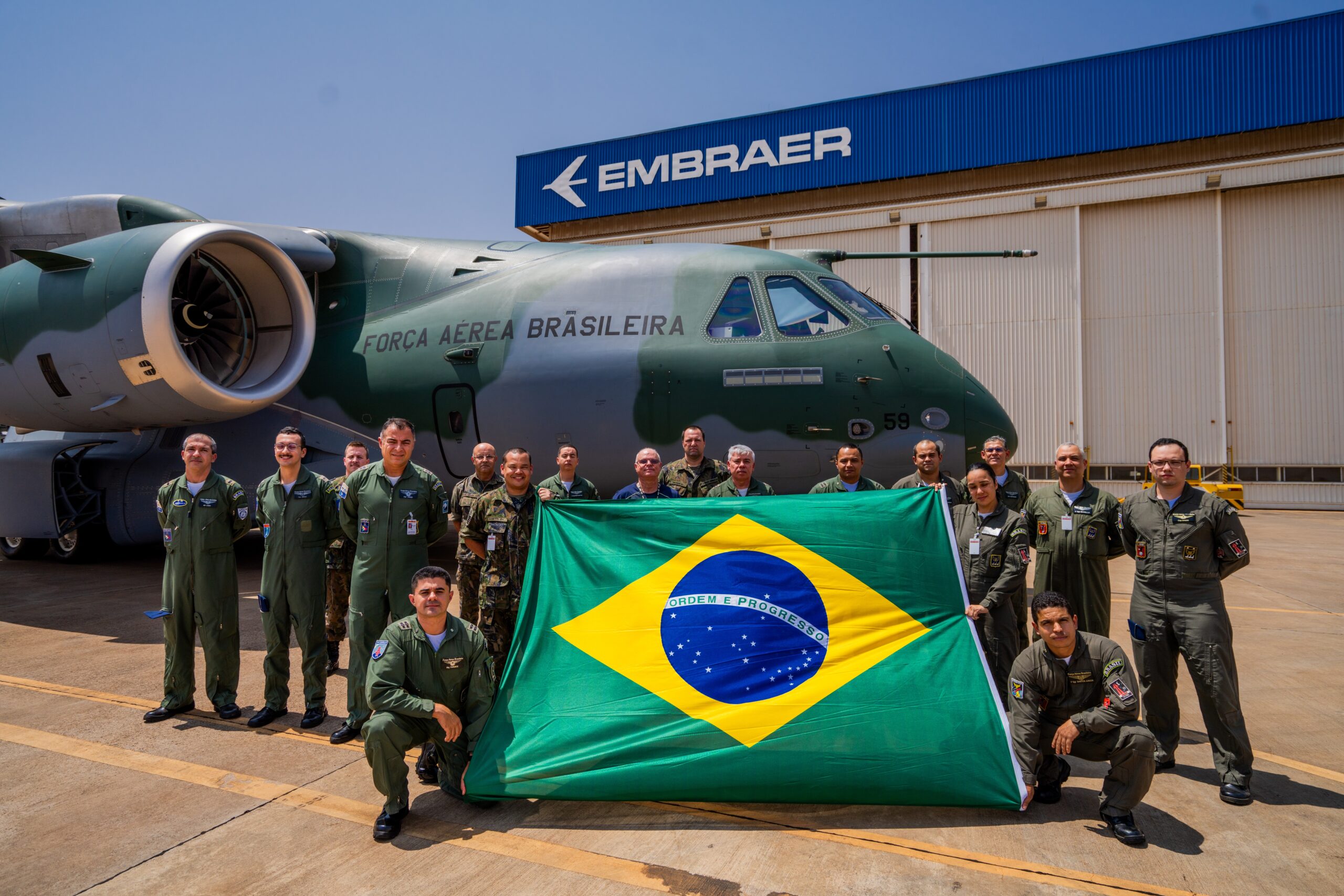 Embraer delivers 7th C-390 Millennium to Brazilian Air Force