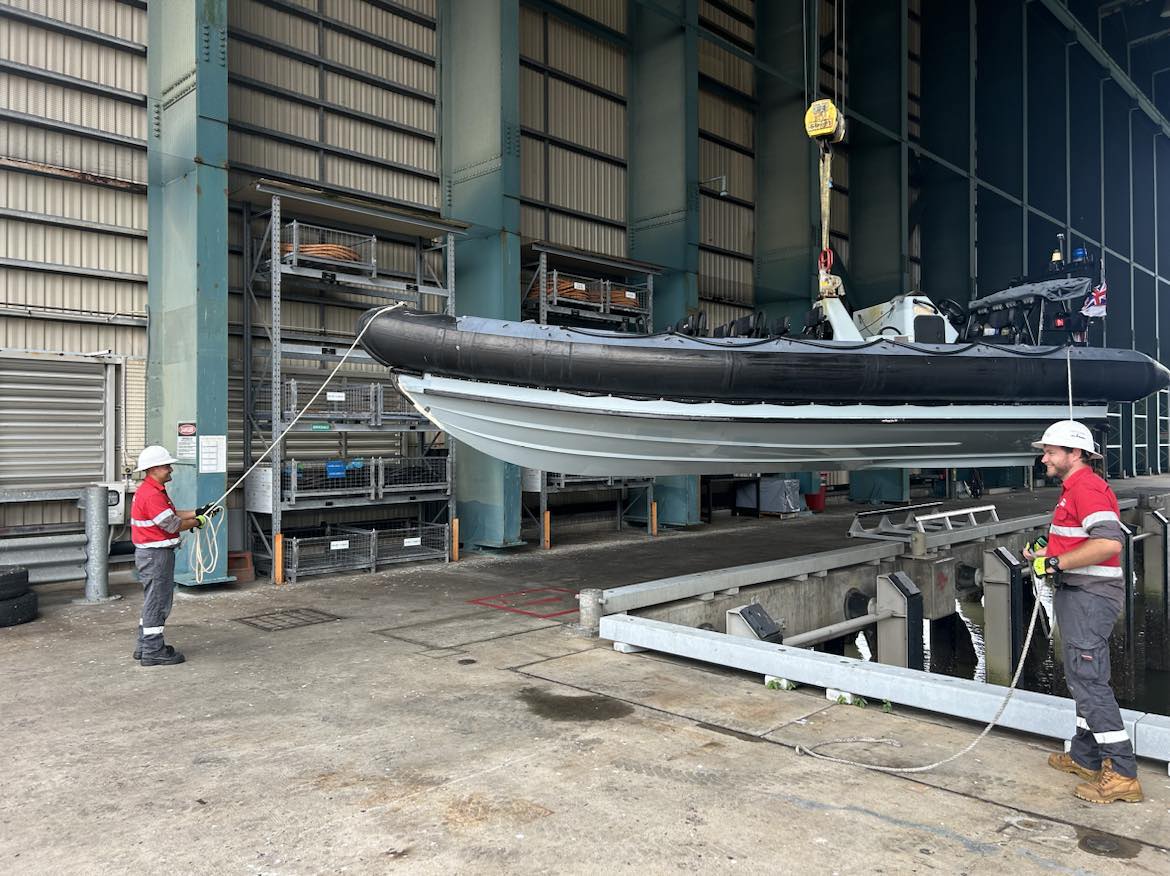 Serco completes Pacific 24 RHIBs maintenance work