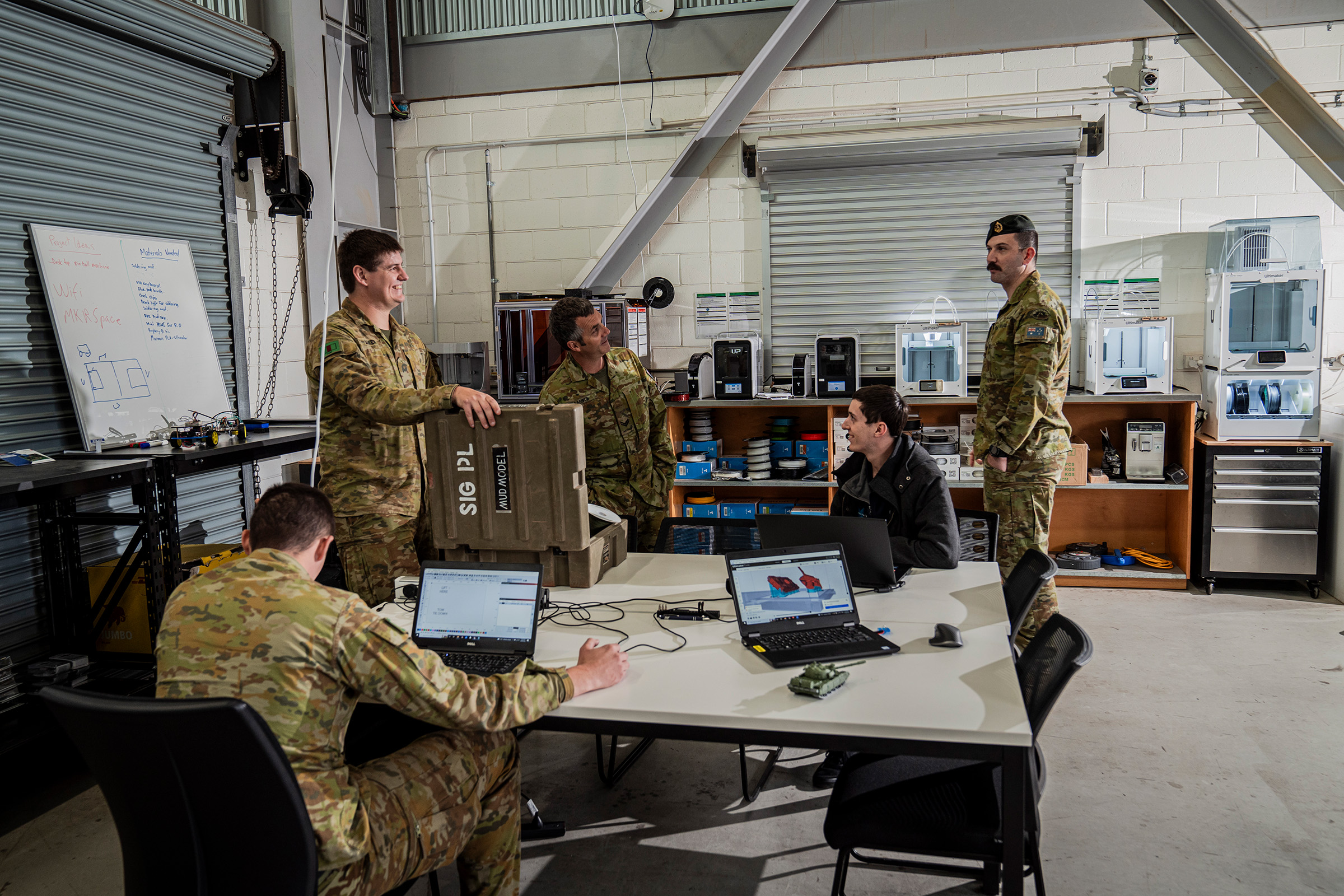 Australian Army and QinetiQ MakerSpace program expands
