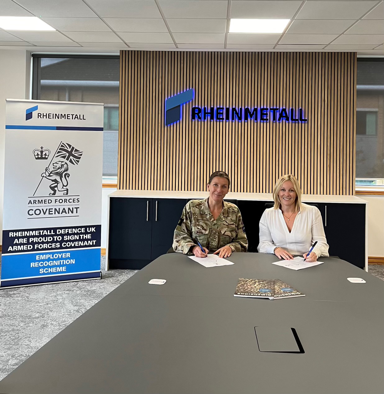 Rheinmetall Defence UK signs Armed Forces Covenant