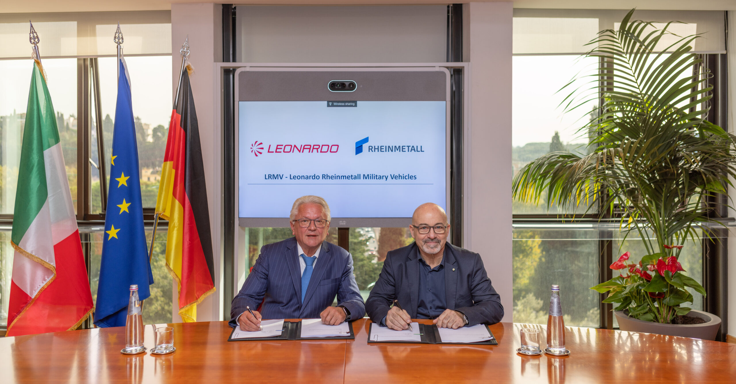 Leonardo and Rheinmetall create JV for combat vehicles