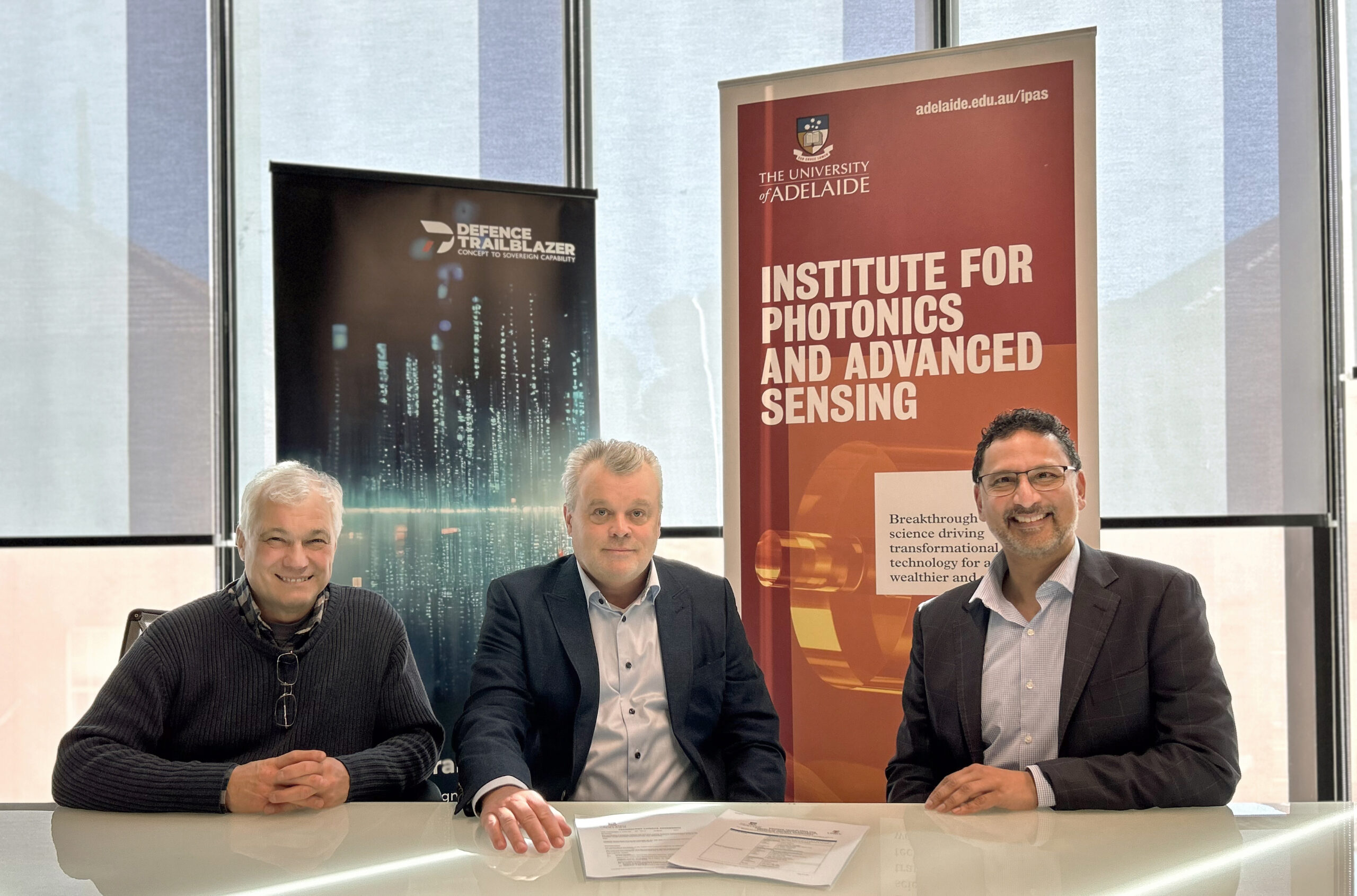 Defence Trailblazer signs new tech partnership