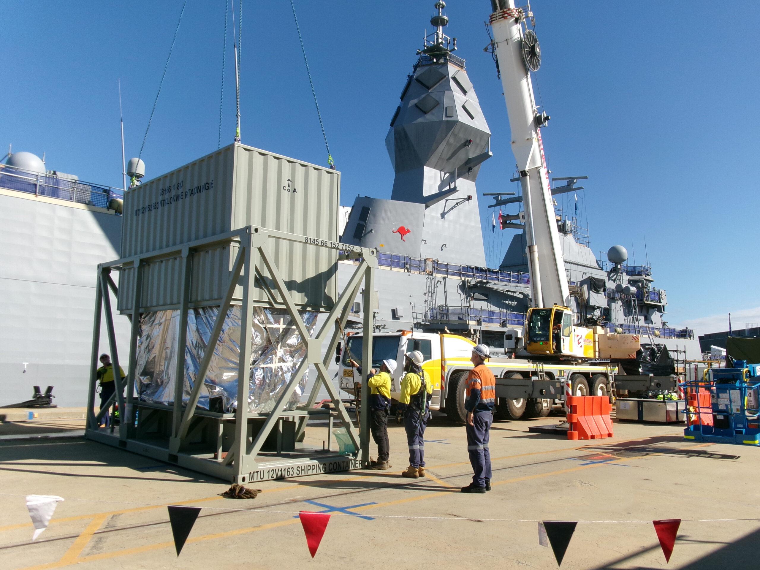 Babcock delivers first Anzac class maintenance work