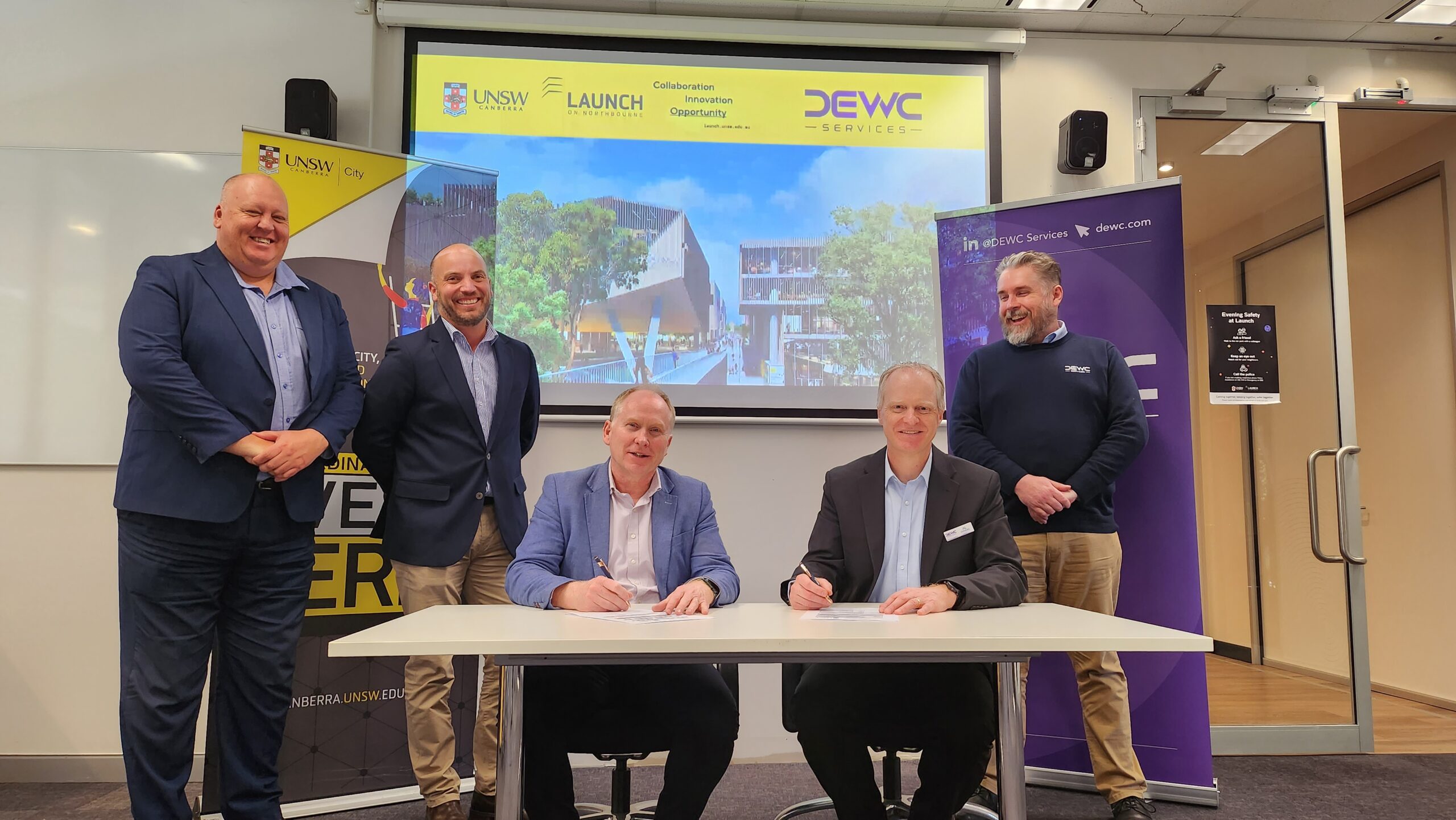 DEWC Services launches into UNSW Canberra