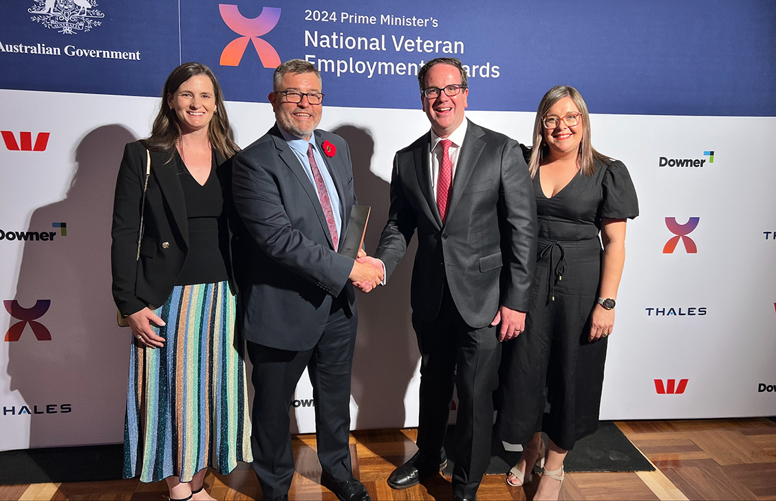Serco recognised as veteran employer of the year