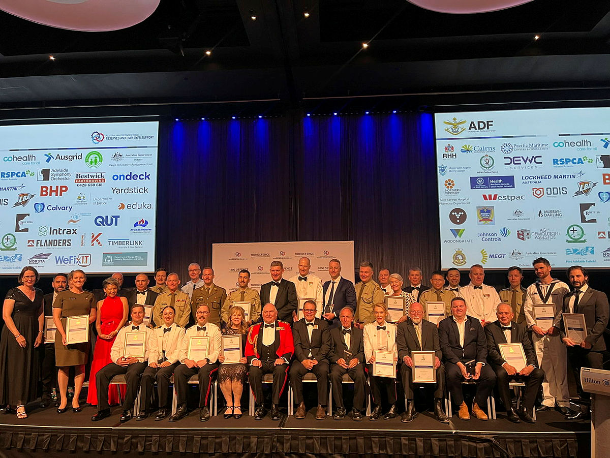 DEFENCE RECOGNISES OUTSTANDING CIVILIAN EMPLOYERS OF RESERVISTS