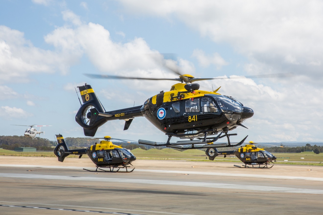 Boeing Defence Australia marks 10 years of helicopter aircrew training