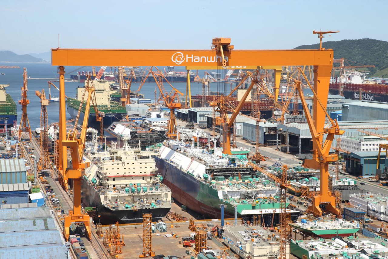 Hanwha Ocean signs production activity MoU with AIDN