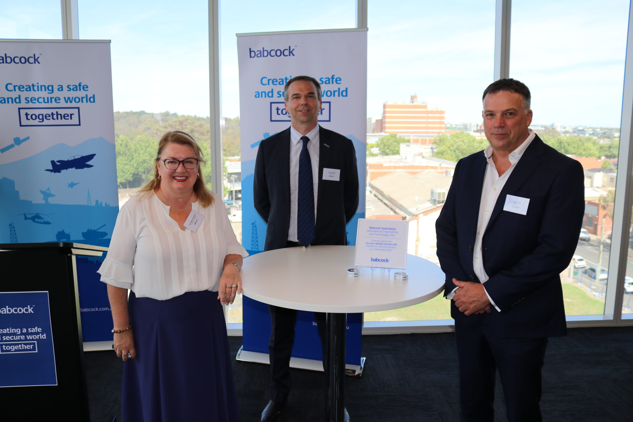Babcock launches tech, engineering hub in Melbourne