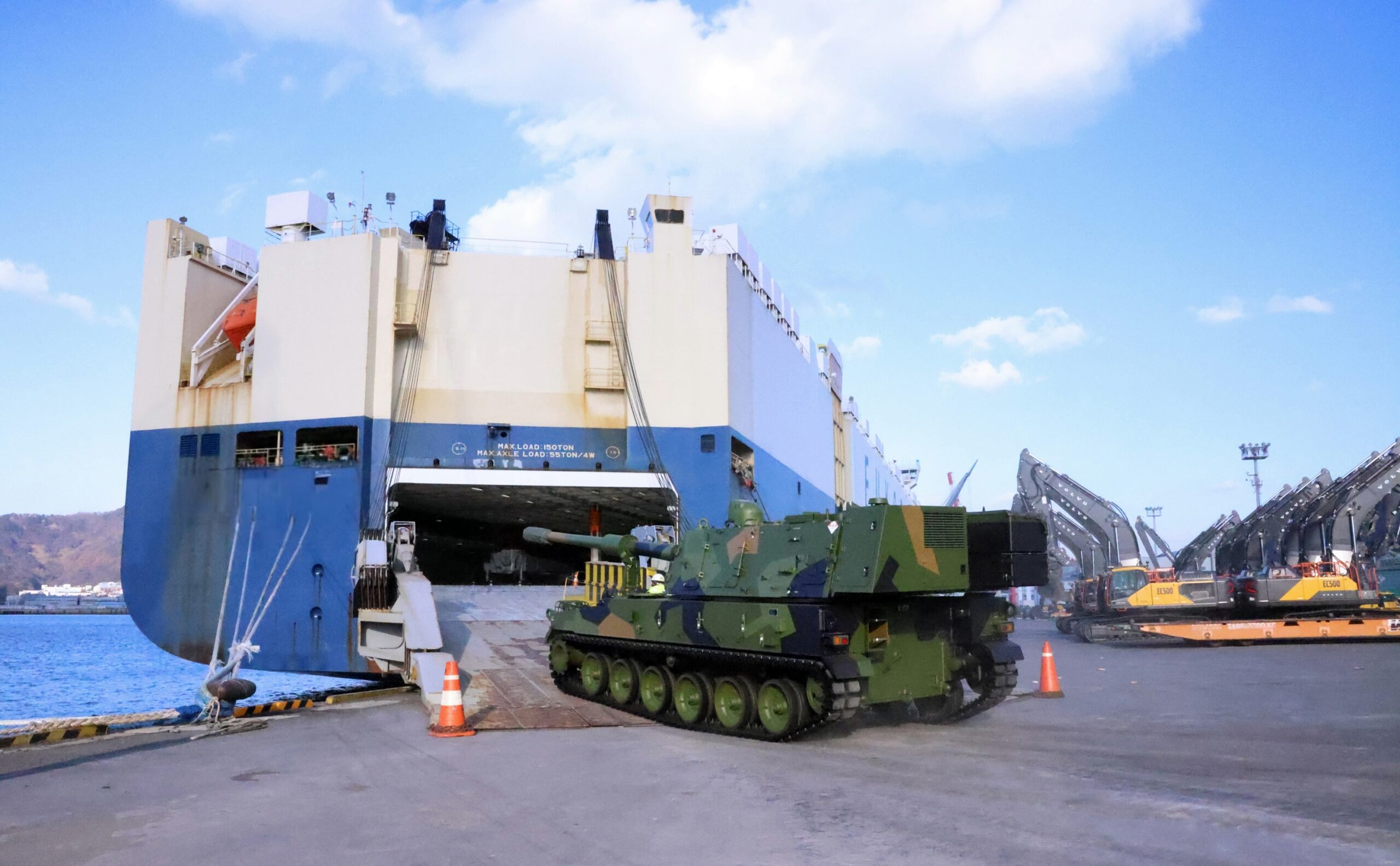 Hanwha Aerospace ships more K9 howitzer, K10 ammo vehicles to Norway