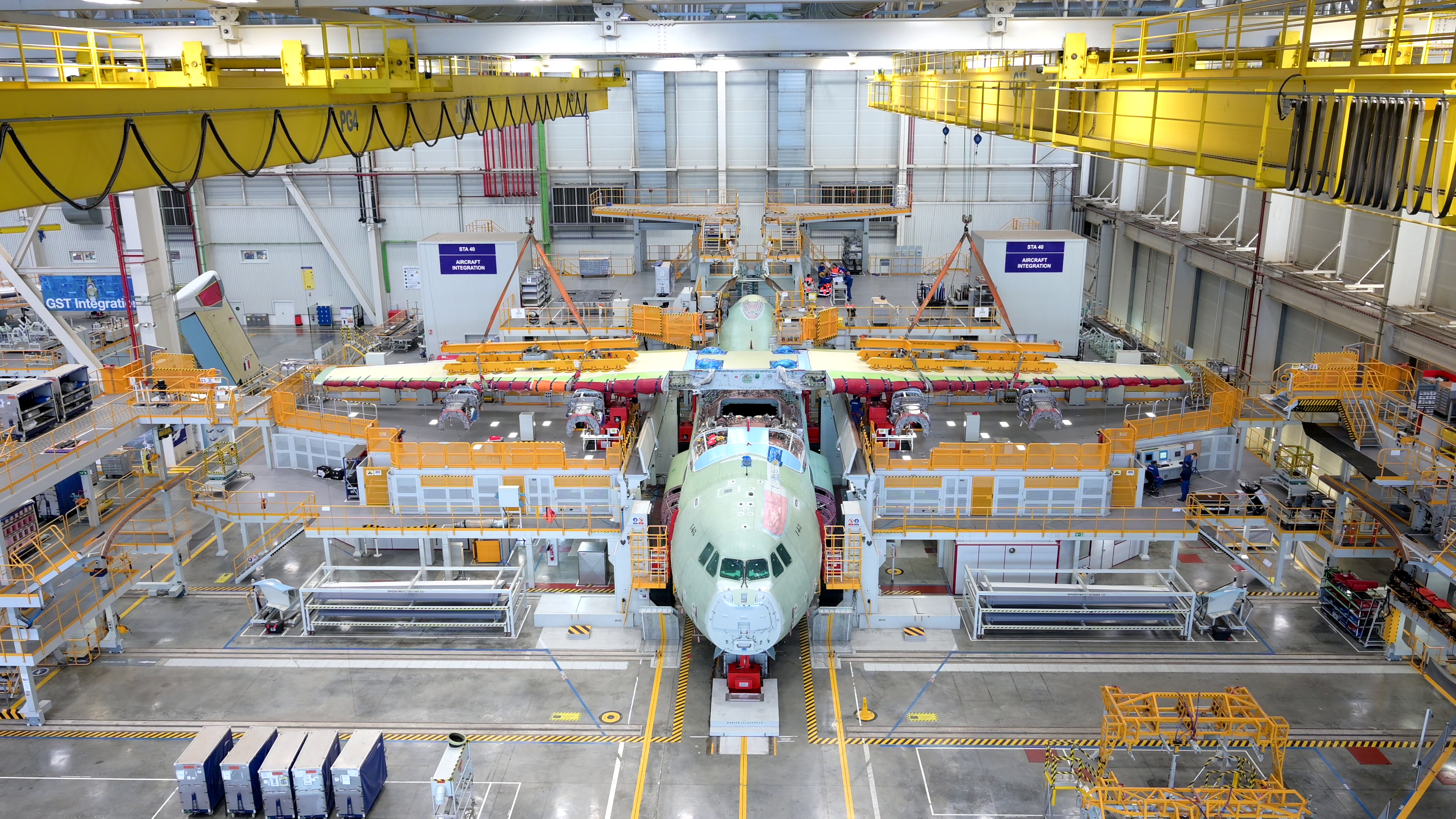 First Indonesian A400M enters final assembly