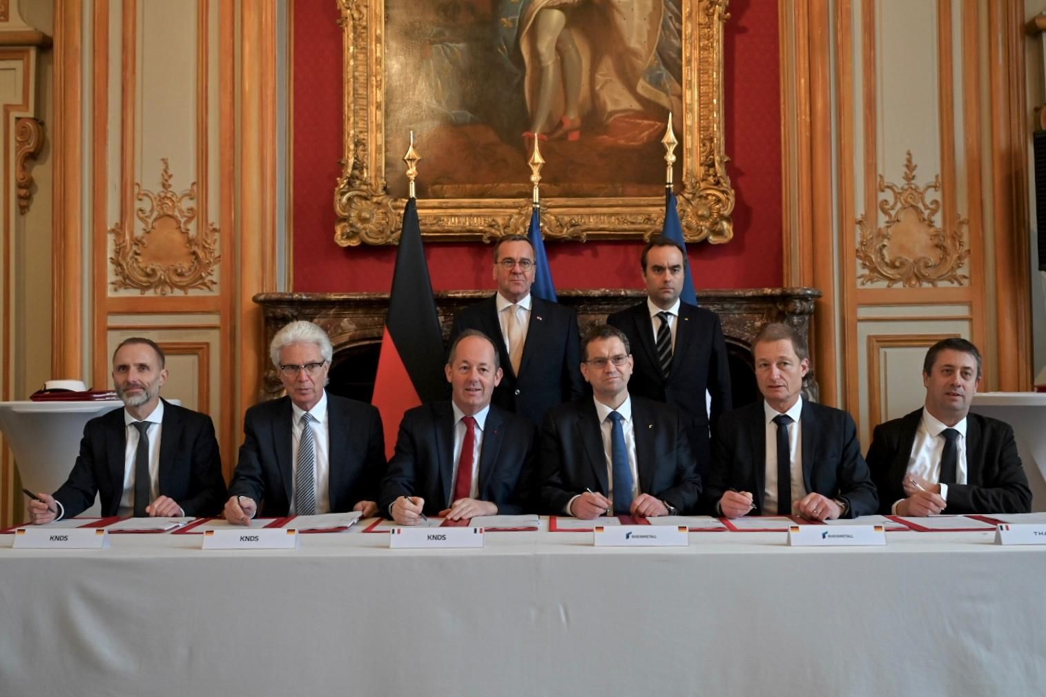 Tank agreement signed by Rheinmetall partners