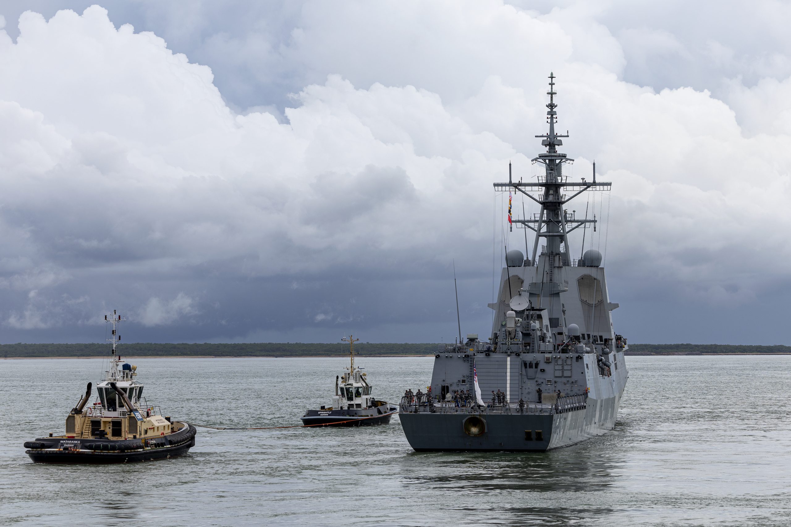 HMAS Hobart departs on regional deployment