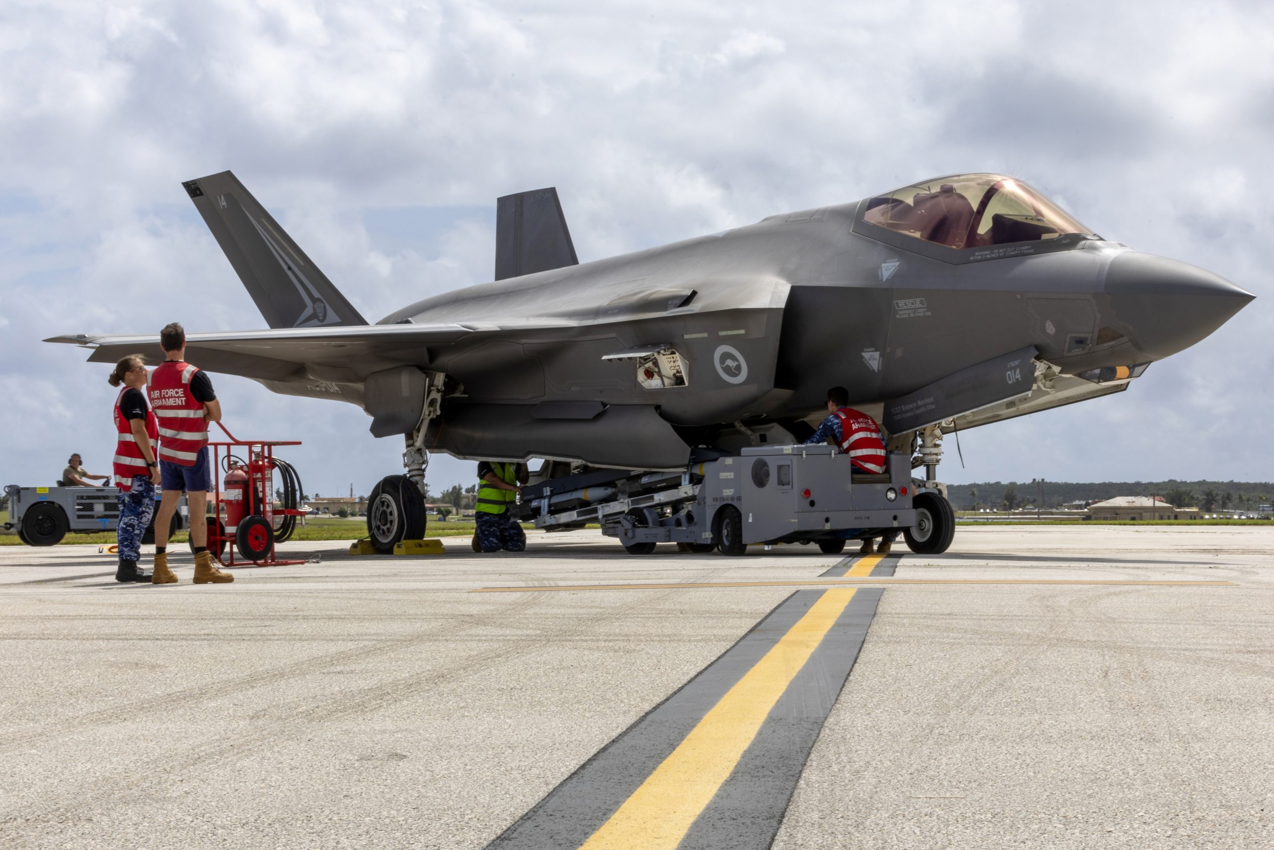 Exercise Cope North 25 debuts trilateral F-35 training in Guam