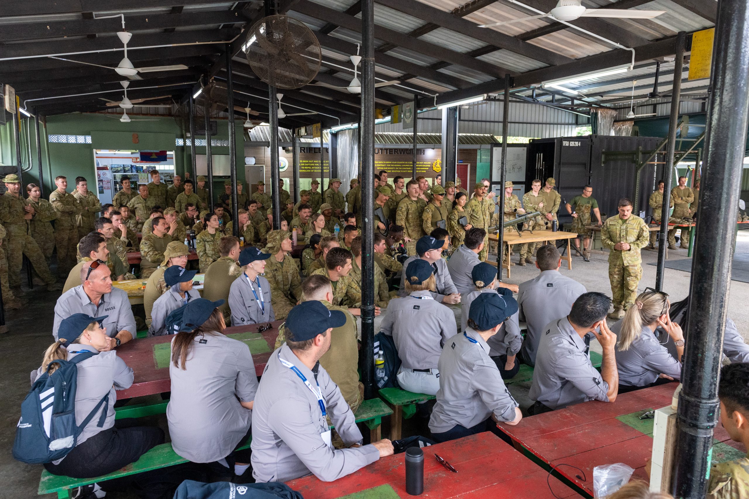 Execs get ADF Reserve experience at Boss X