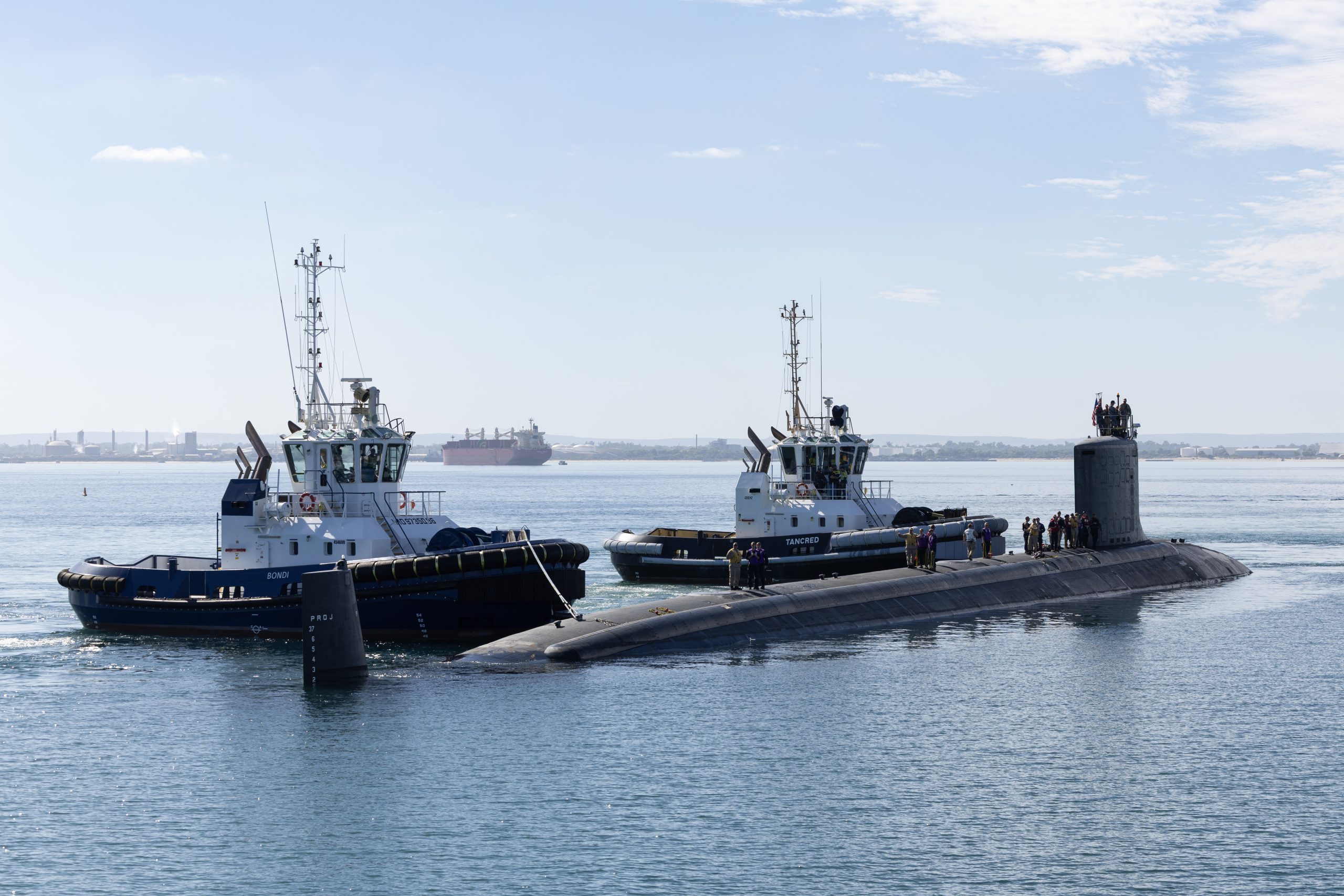 Virginia-class sub in Australia for first 2025 visit