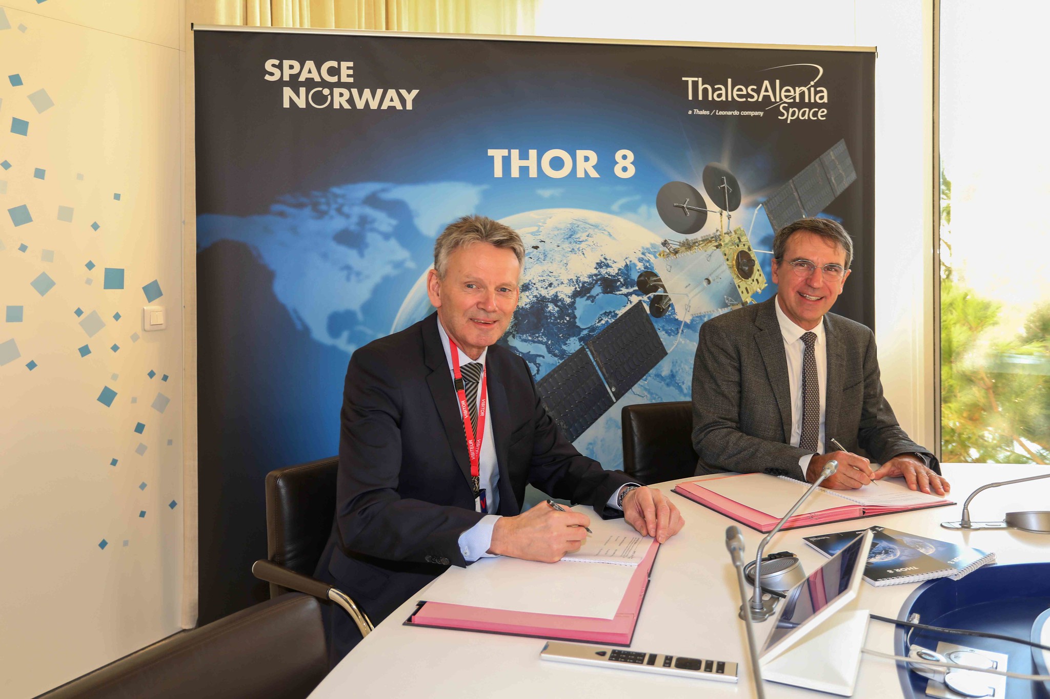 Space Norway orders satellite THOR 8