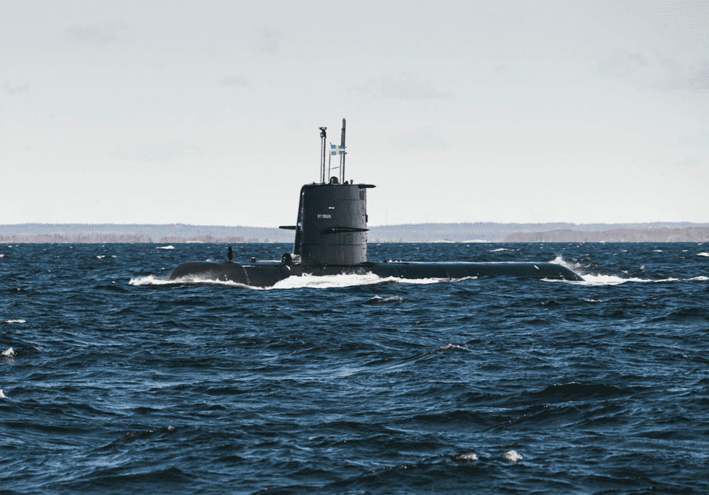 Saab launches HMS Halland submarine after mid-life upgrade
