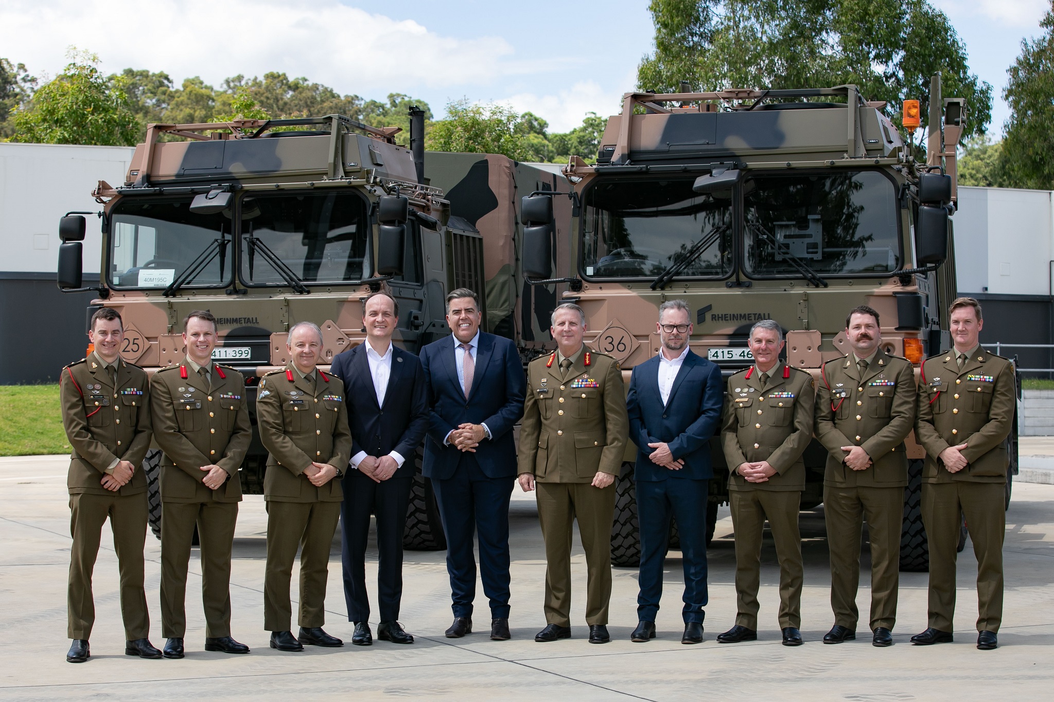 Rheinmetall celebrates completion of LAND 121 programme
