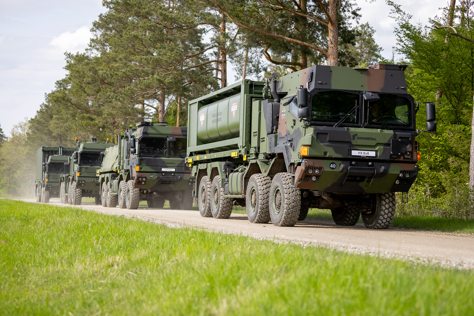 Rheinmetall wins logistics deal with Germany