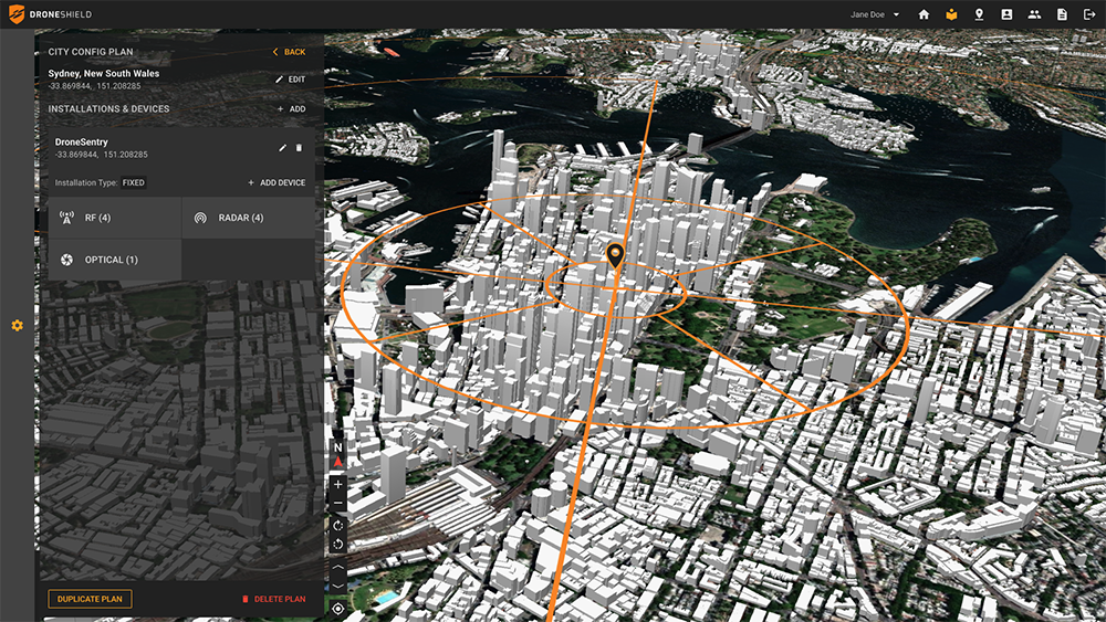 DroneShield unveils counter-drone 3D planning tool