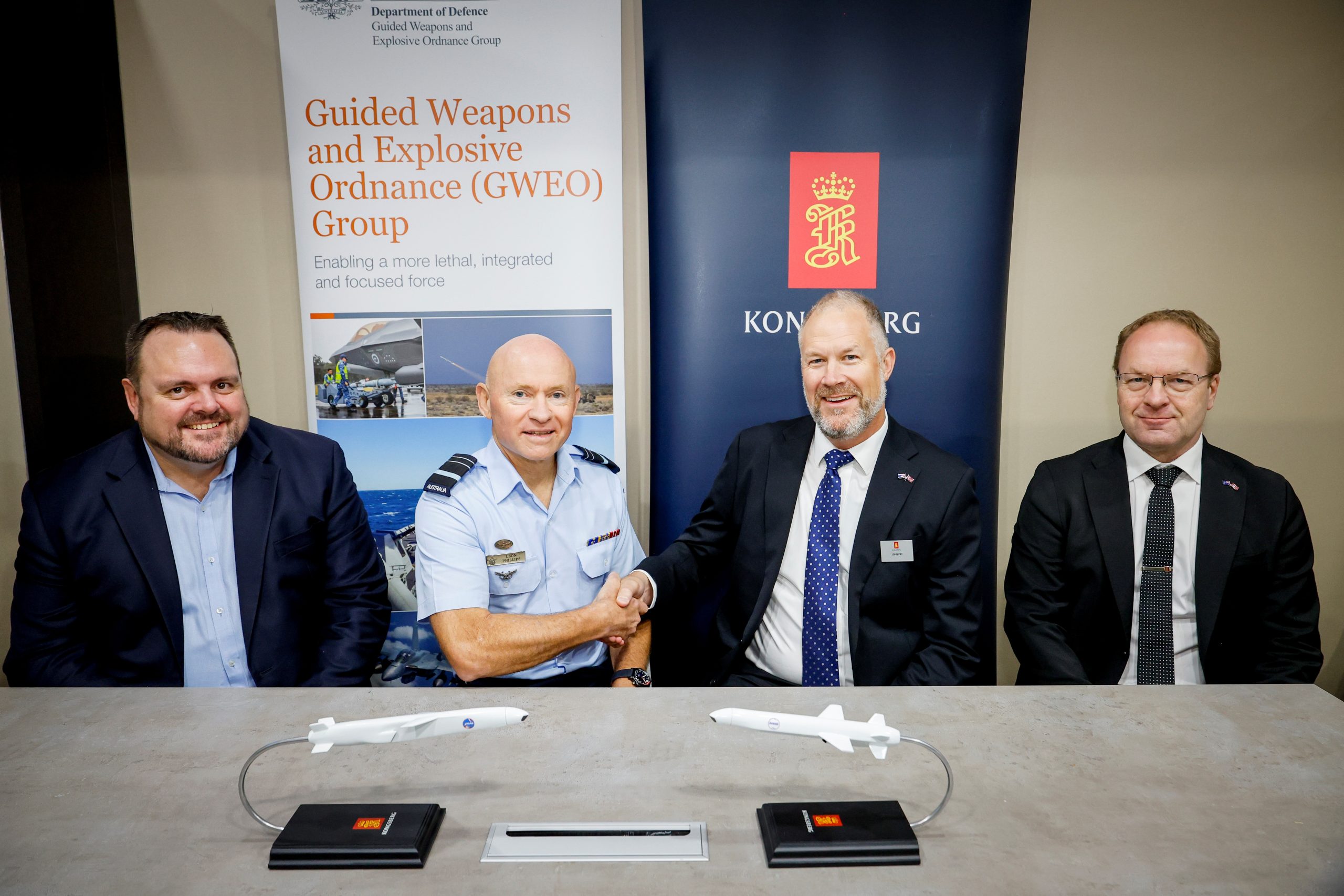 KONGSBERG signs contract to build missile factory in Australia