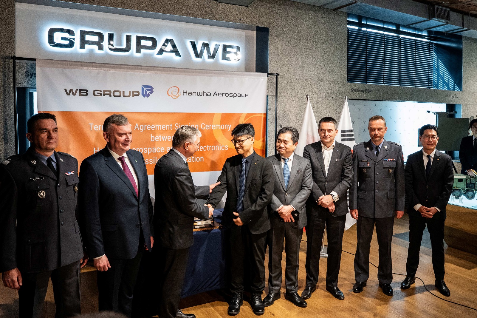 Hanwha, WB Group sign term sheet for guided missile JV