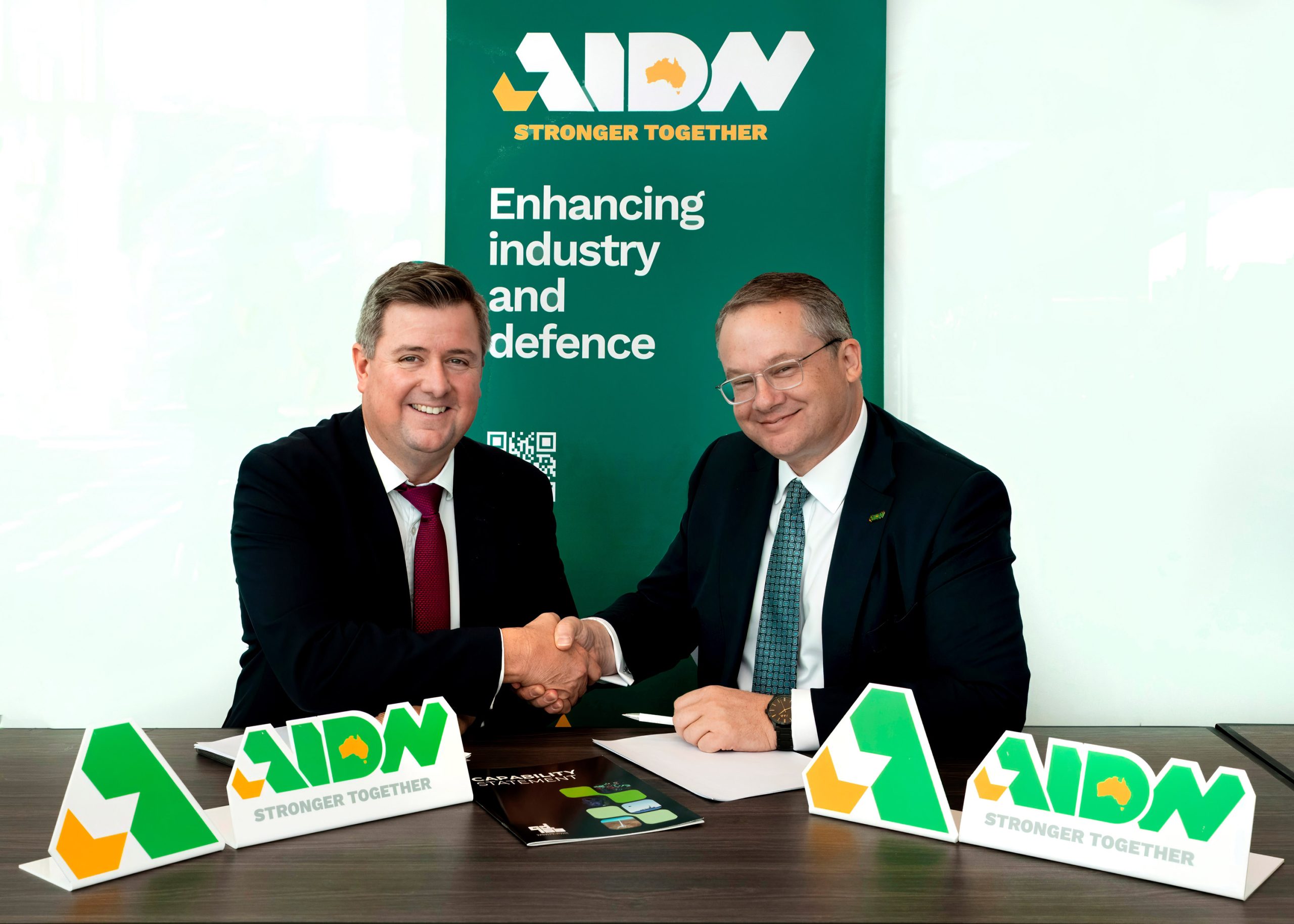QDSA signs MoU with Australian Industry & Defence Network